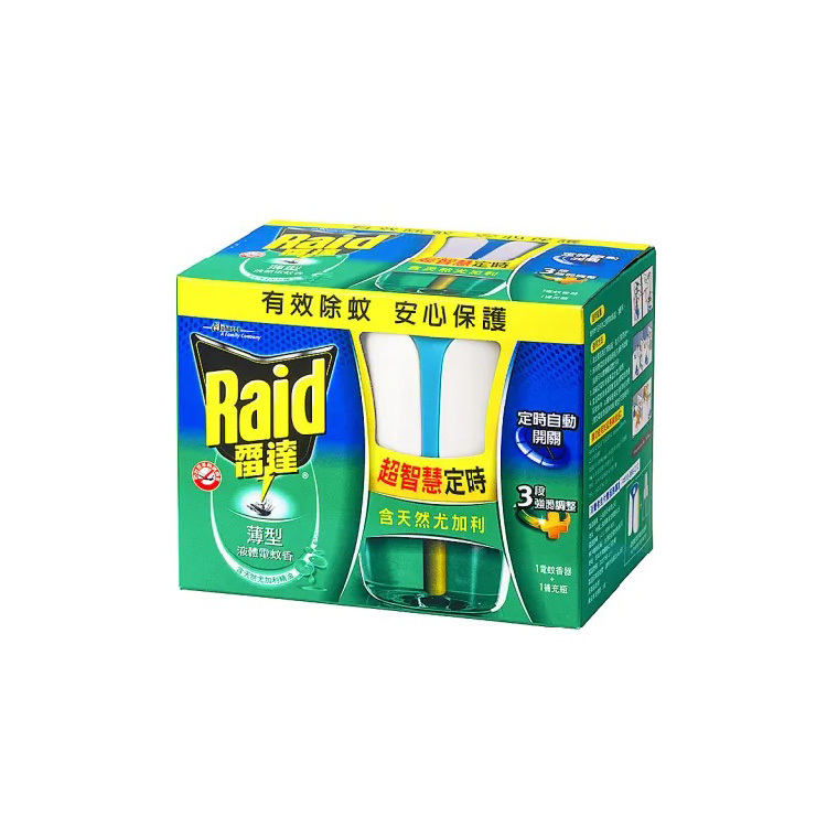 【雷達】超薄型液體電蚊香-尤加利(組)