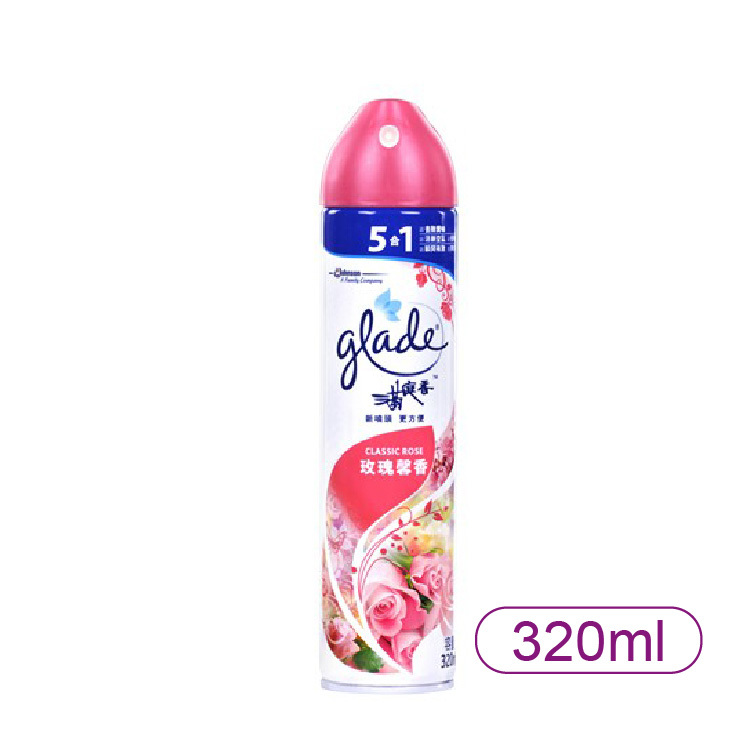 【滿庭香】噴霧罐-玫瑰320ml