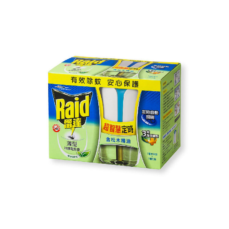 【雷達】超薄型液體電蚊香-植物清新(組)
