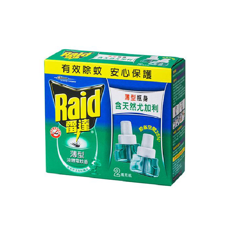 【雷達】薄型液體電蚊香-尤加利 重裝(41mlX2)