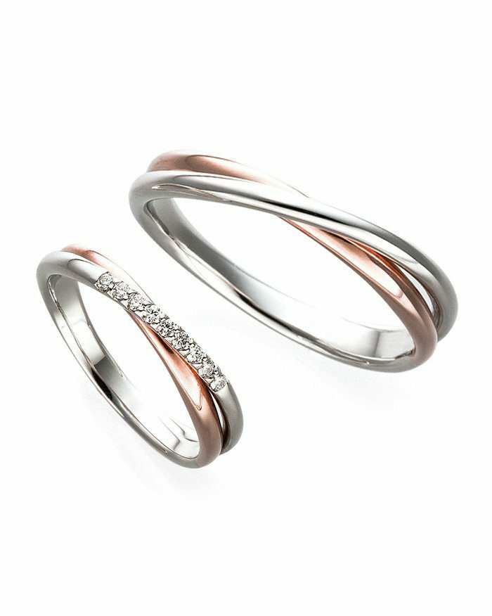 Féerie Porte - Bag 18K白金/玫瑰金 結婚戒指