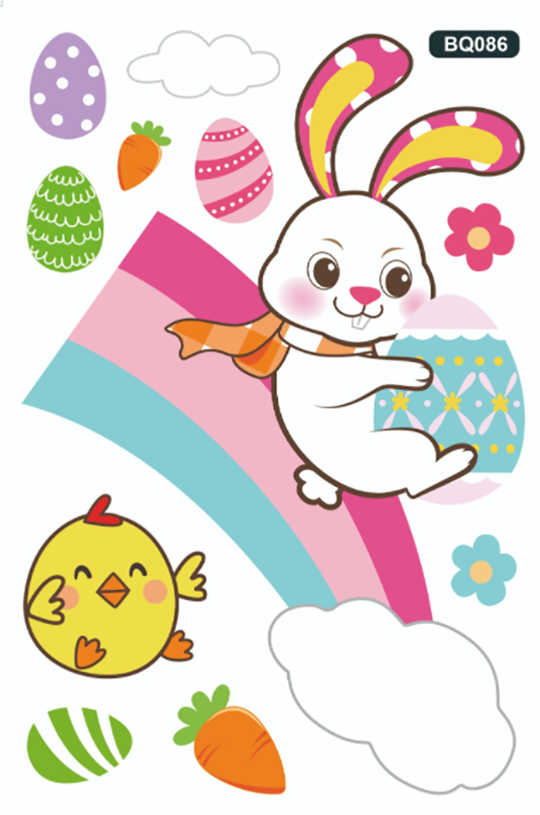 可愛復活節無痕貼 BQ86-97