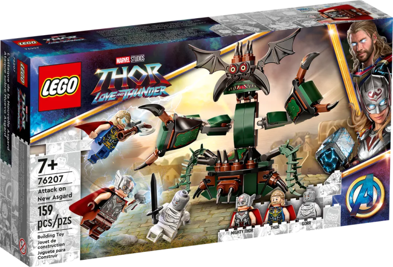 LEGO 76207 Attack on New Asgard (Thor: Love and Thunder 雷神奇俠4，Marvel 漫威)