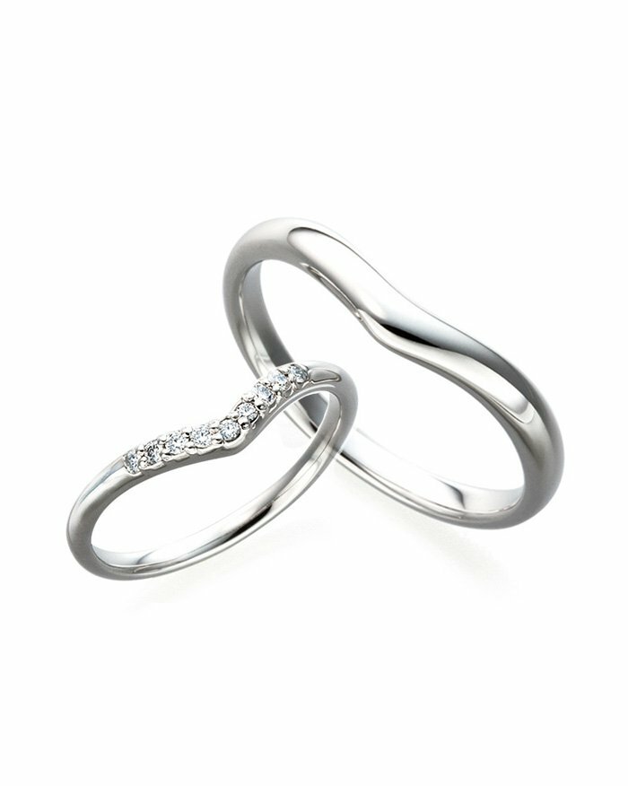 Féerie Porte - Veil PT950 鉑金 結婚戒指