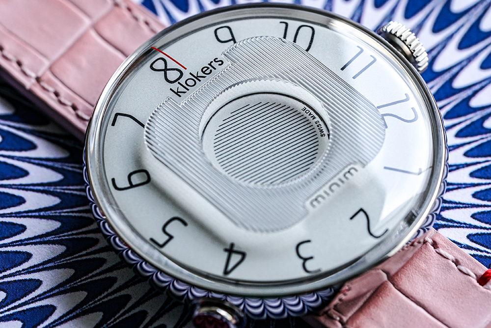 KLOK-08-M3 礦物灰色錶頭+皮革錶帶搭配摺疊錶扣