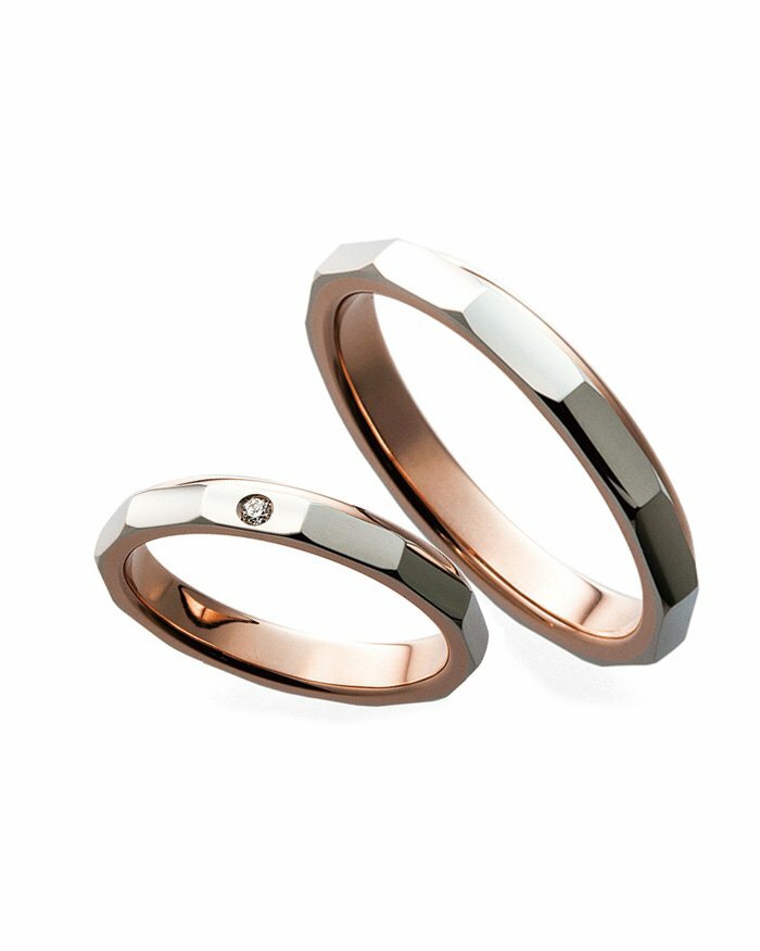 Féerie Porte - Ring Pillow PT950 鉑白/18k 結婚戒指