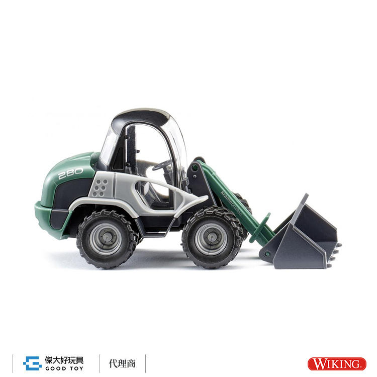 Wiking 065305 (HO) Kramer 輪式鏟裝機-綠色
