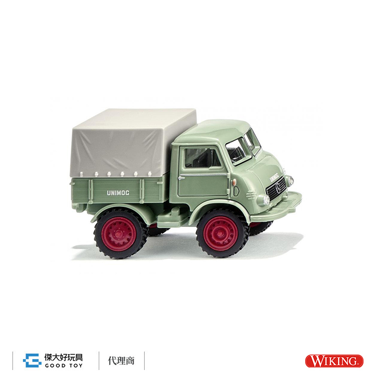 Wiking 036802 (HO) Unimog U 401-淺綠色