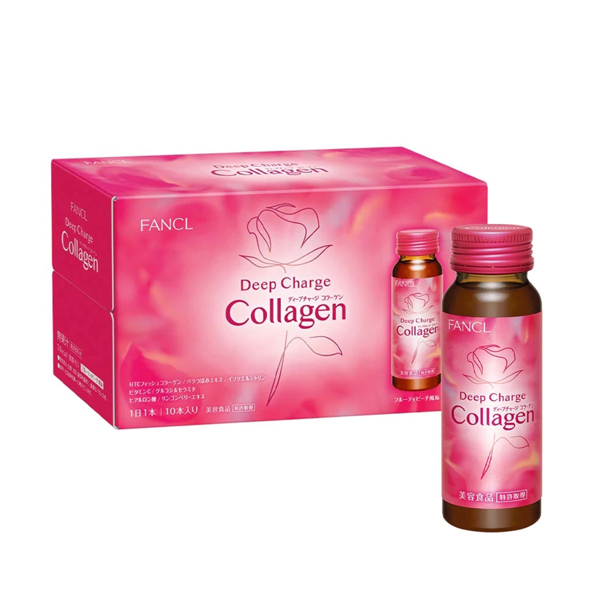 HTC Collagen DX TENSE UP 美肌膠原蛋白飲10支裝