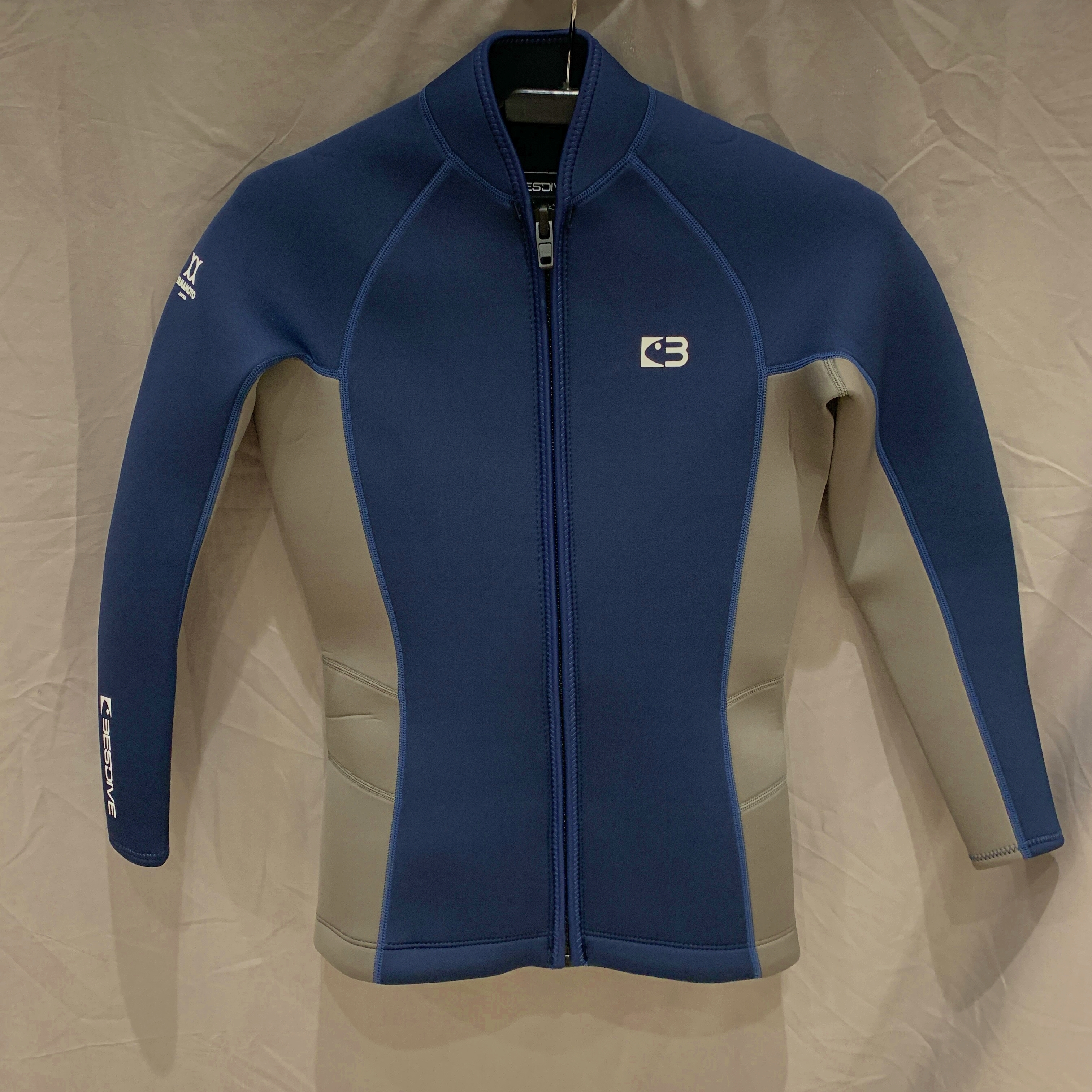 ▲現貨 Bestdive 男款 3mm 棉彩系列 深度藍/深空灰 防寒上衣