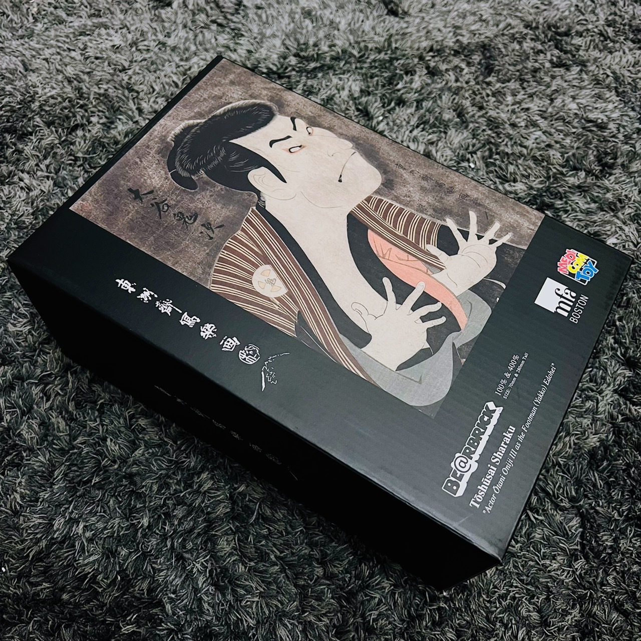 BE@RBRICK 東洲斎写楽 三代目大谷鬼次の奴江戸兵衛 現貨