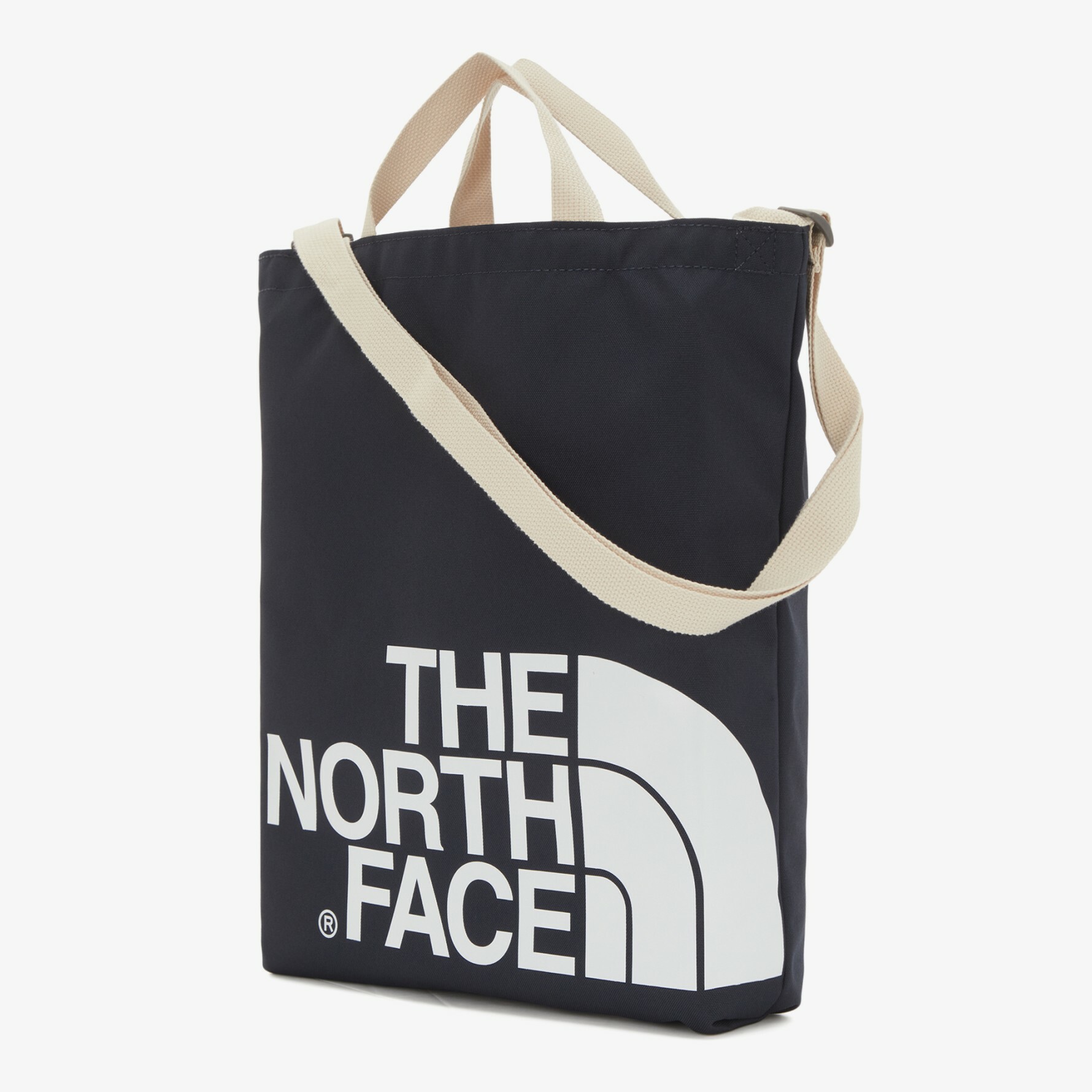THE NORTH FACE 白標限定 大LOGO 托特包 手提 側背 深藍 TOTE  NN2PN09M