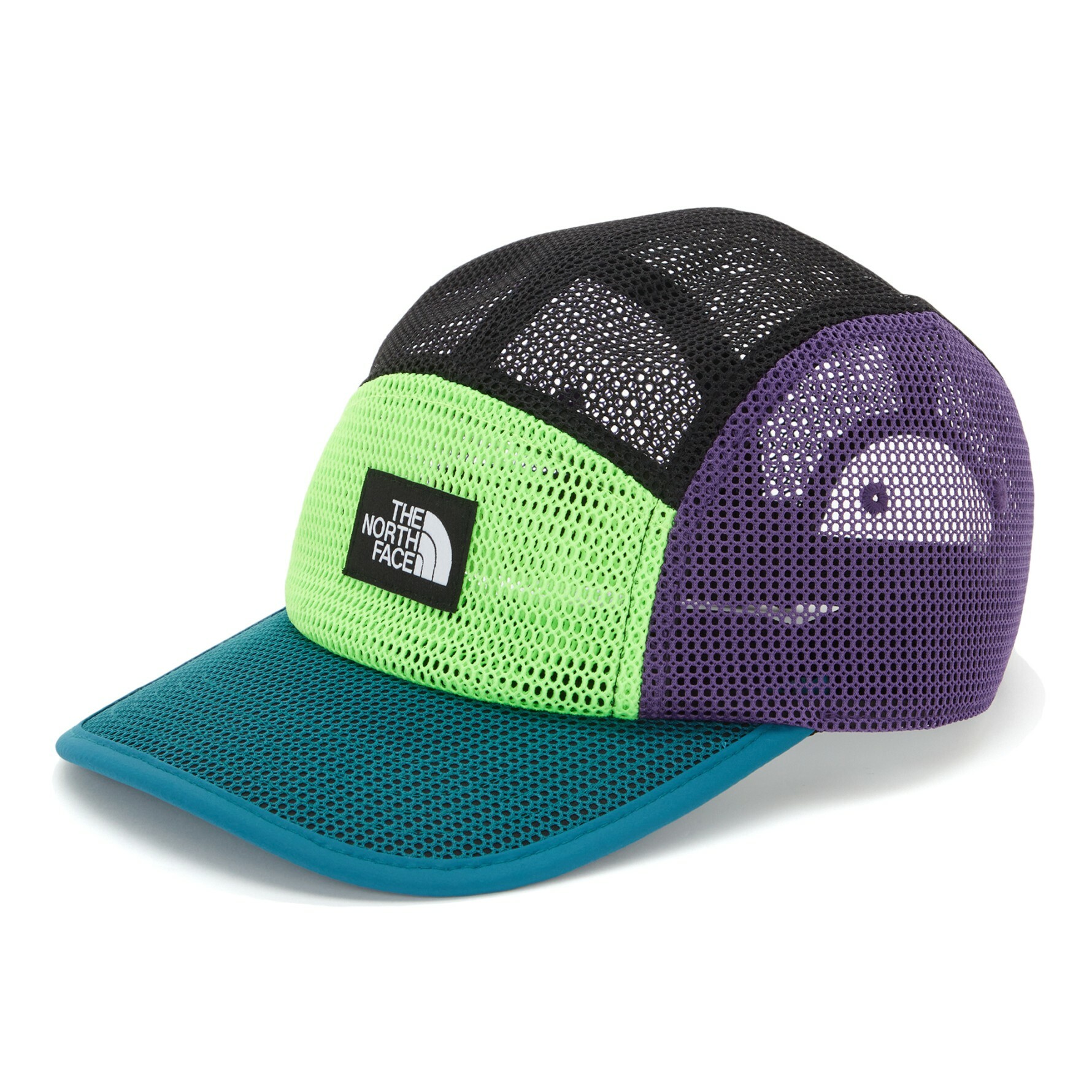 THE NORTH FACE 白標限定 ALL MESH CAP 拼接 綠 帽子 鴨舌帽 NE3CN07M