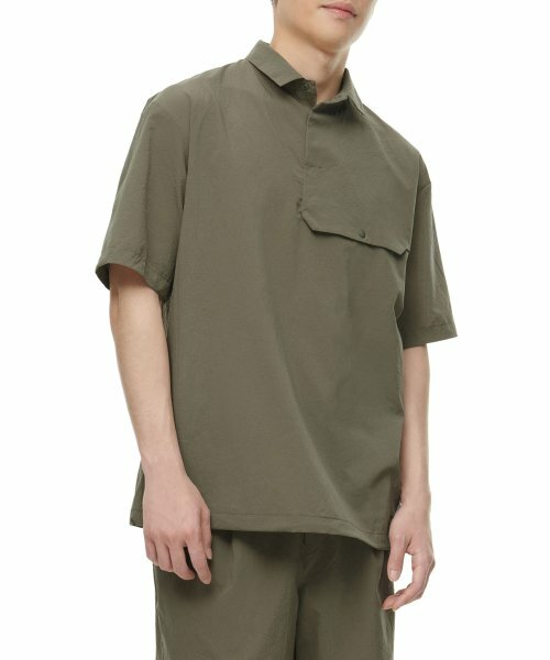 Snow Peak 雪諾必克 快乾 Polo衫 咖啡色 SH-22SU001BR