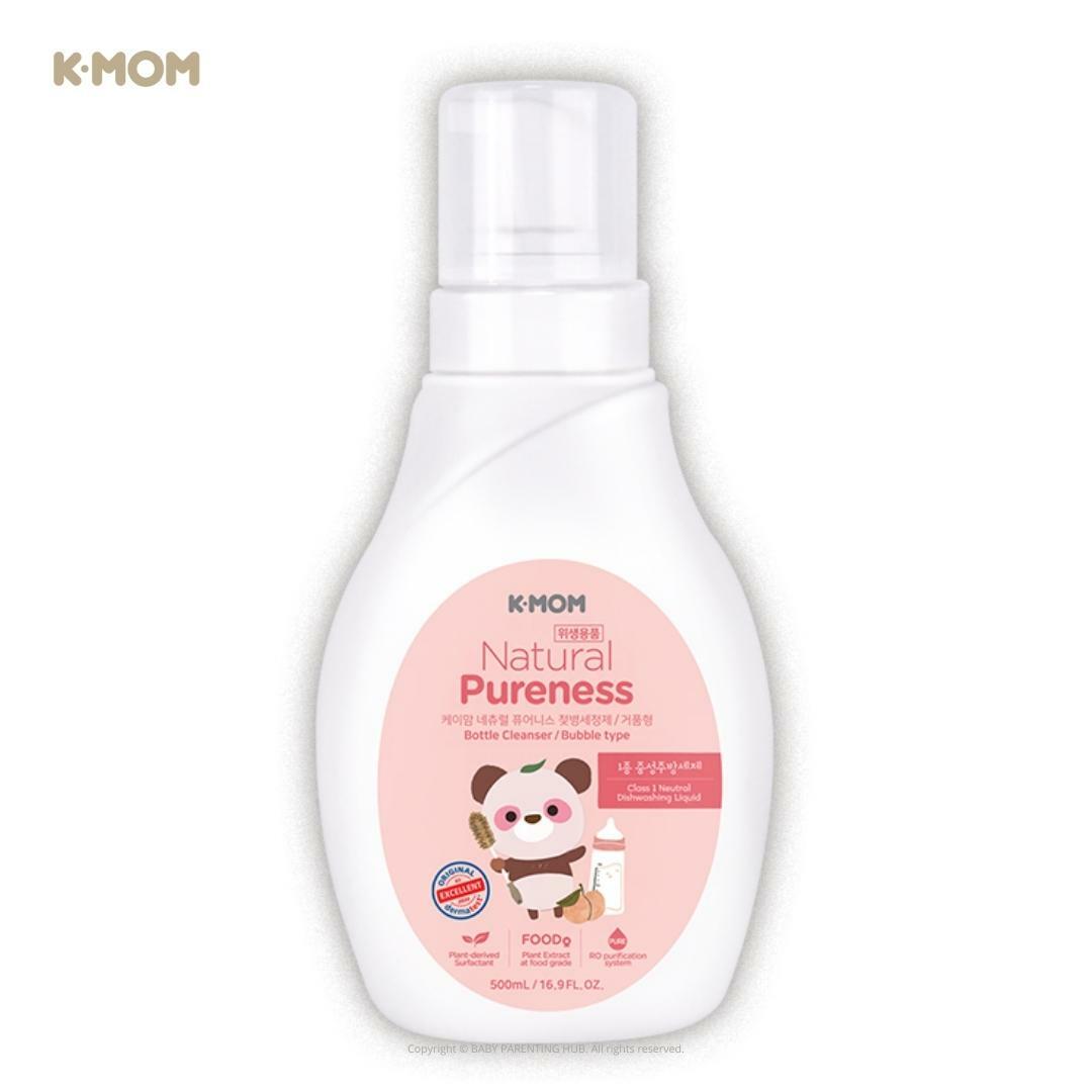 韓國K-MOM 泡泡海馬 奶瓶清潔 清洗慕斯 500ML 瓶裝