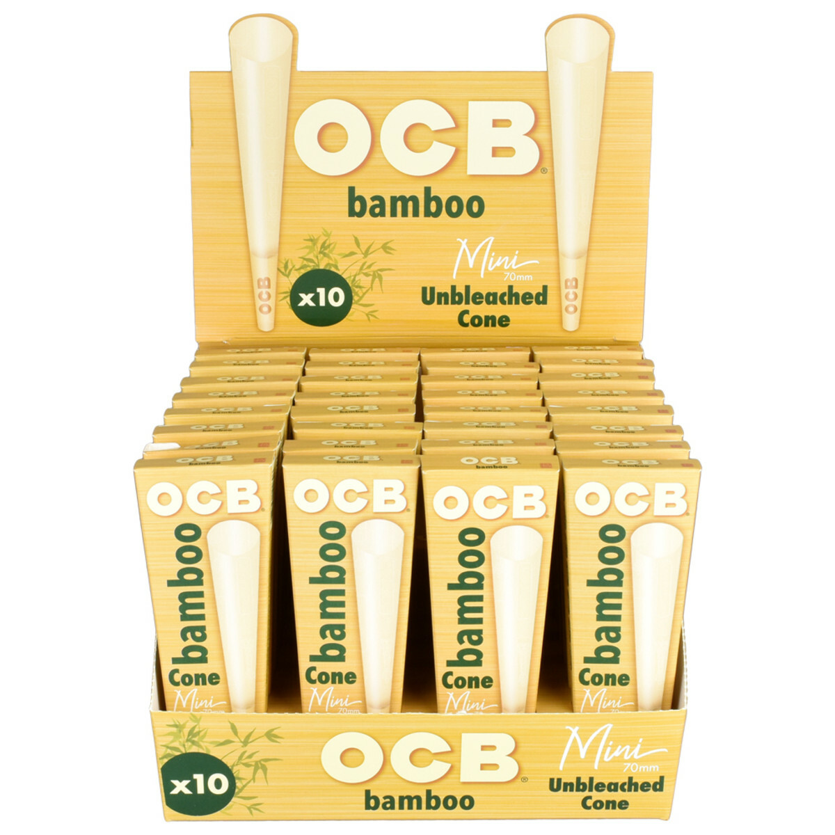 OCB BAMBOO CONE - 2 SMALL SiZE