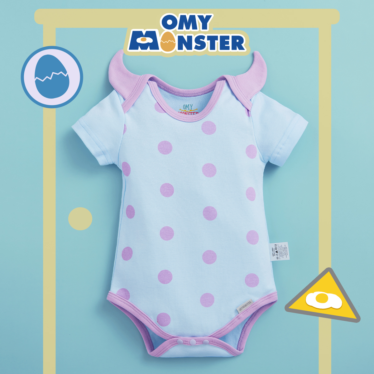 OMBS21_「OMY Little Monster」包屁衣