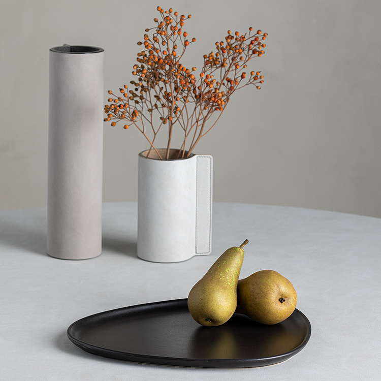 丹麥LINDDNA 炻器晚餐盤-消光黑