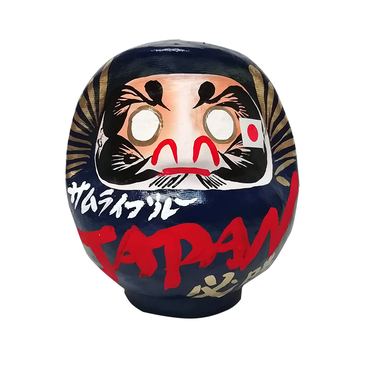 Support Daruma (SAMURAI BLUE ) No. 4