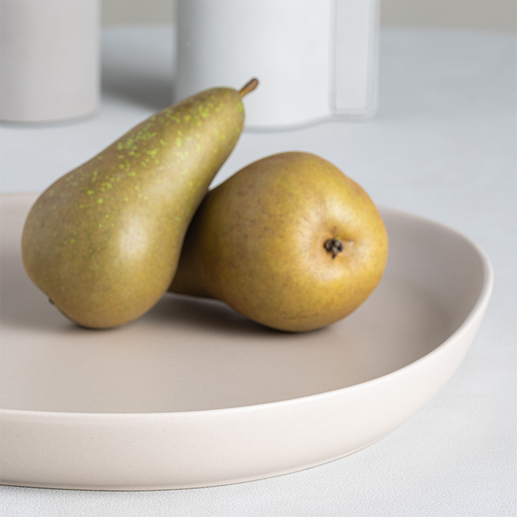 丹麥LINDDNA 炻器大淺盤-暖沙