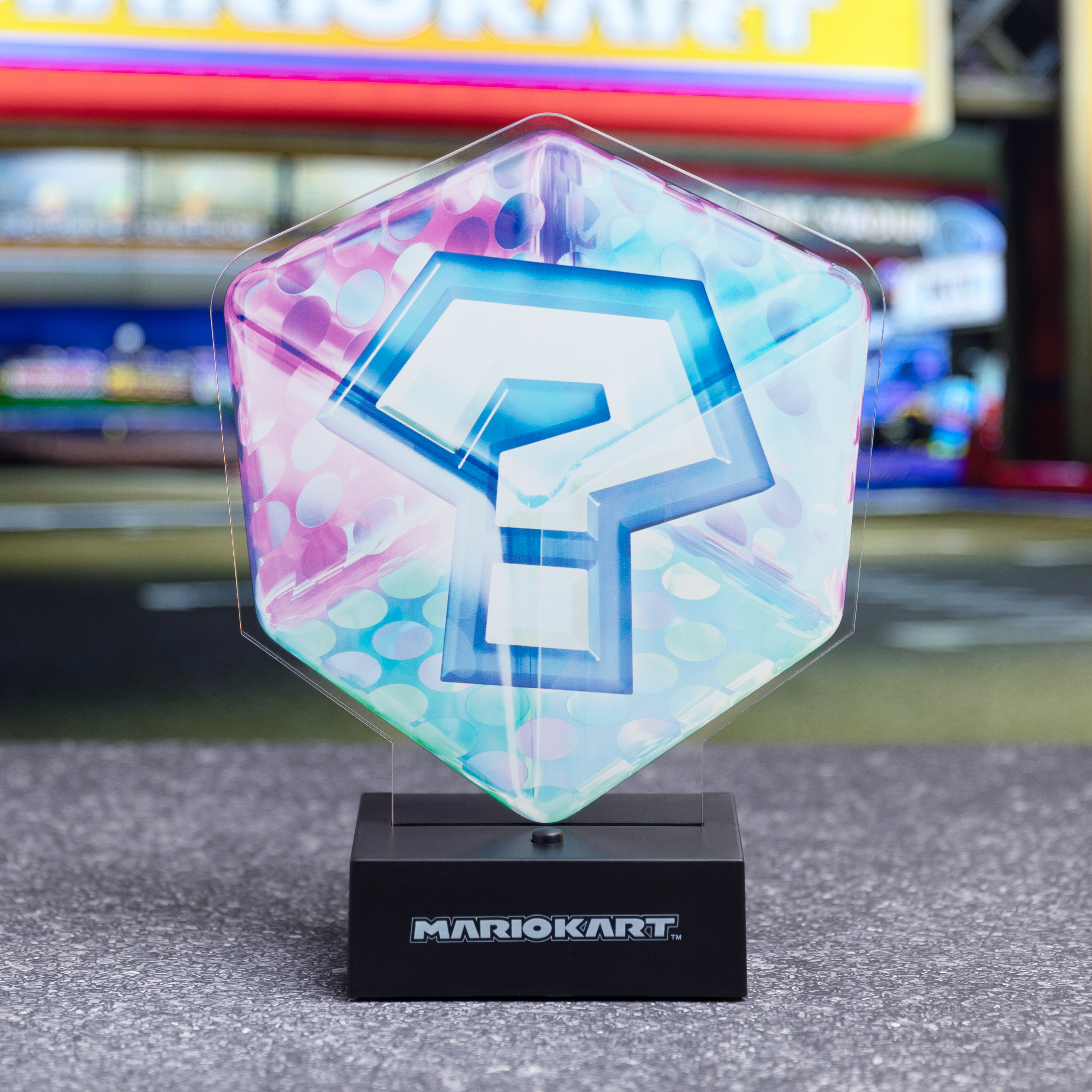 超級瑪利歐 亞架力立體問號燈