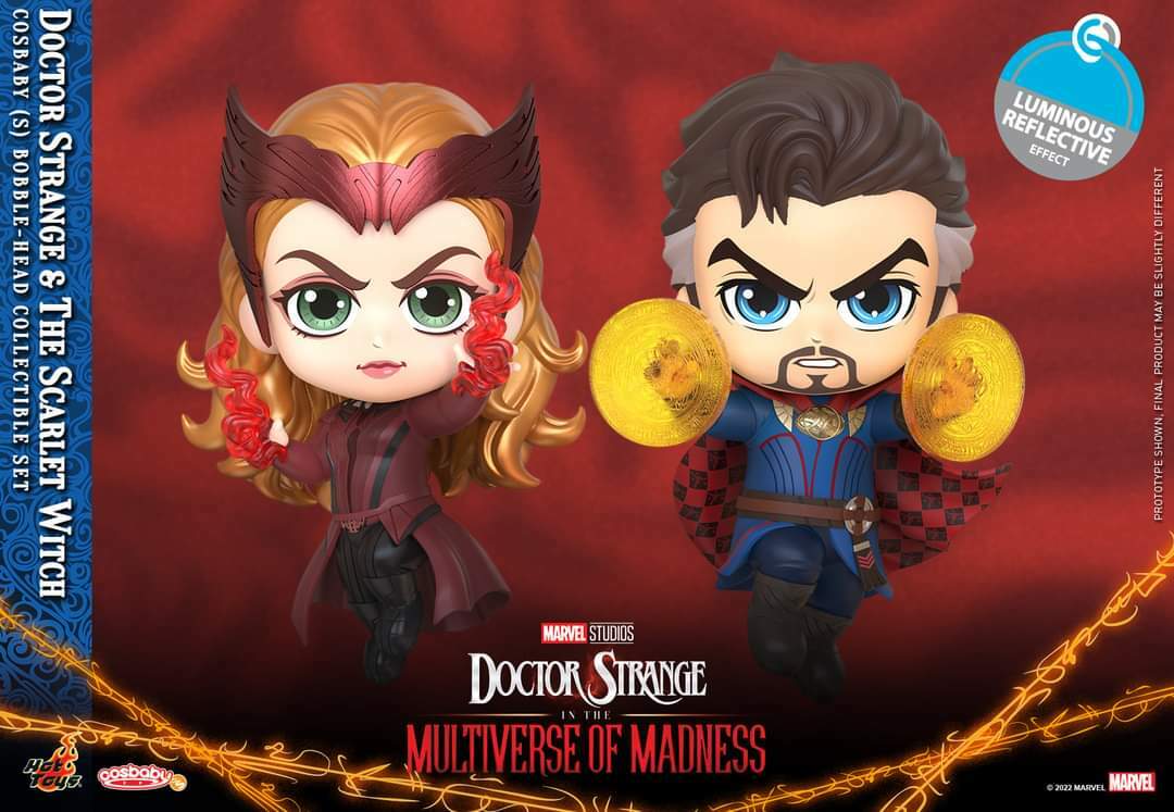Hot Toys Doctor Strange & Scarlet Cosbaby COSB946