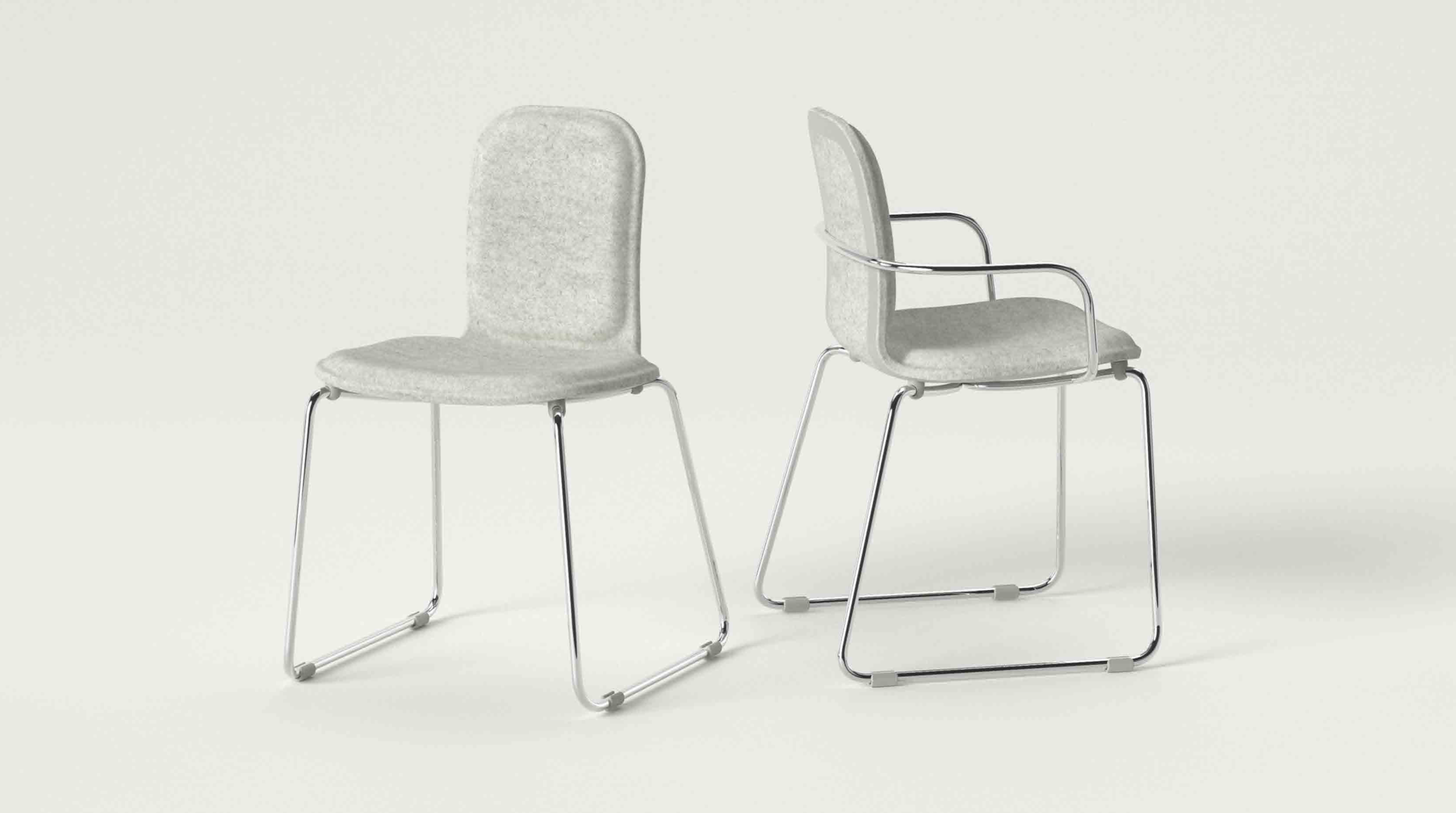 Sled Base Office Chair