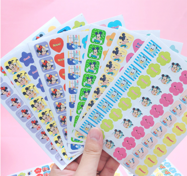 迪士尼奬勵系列卡通貼紙 62802