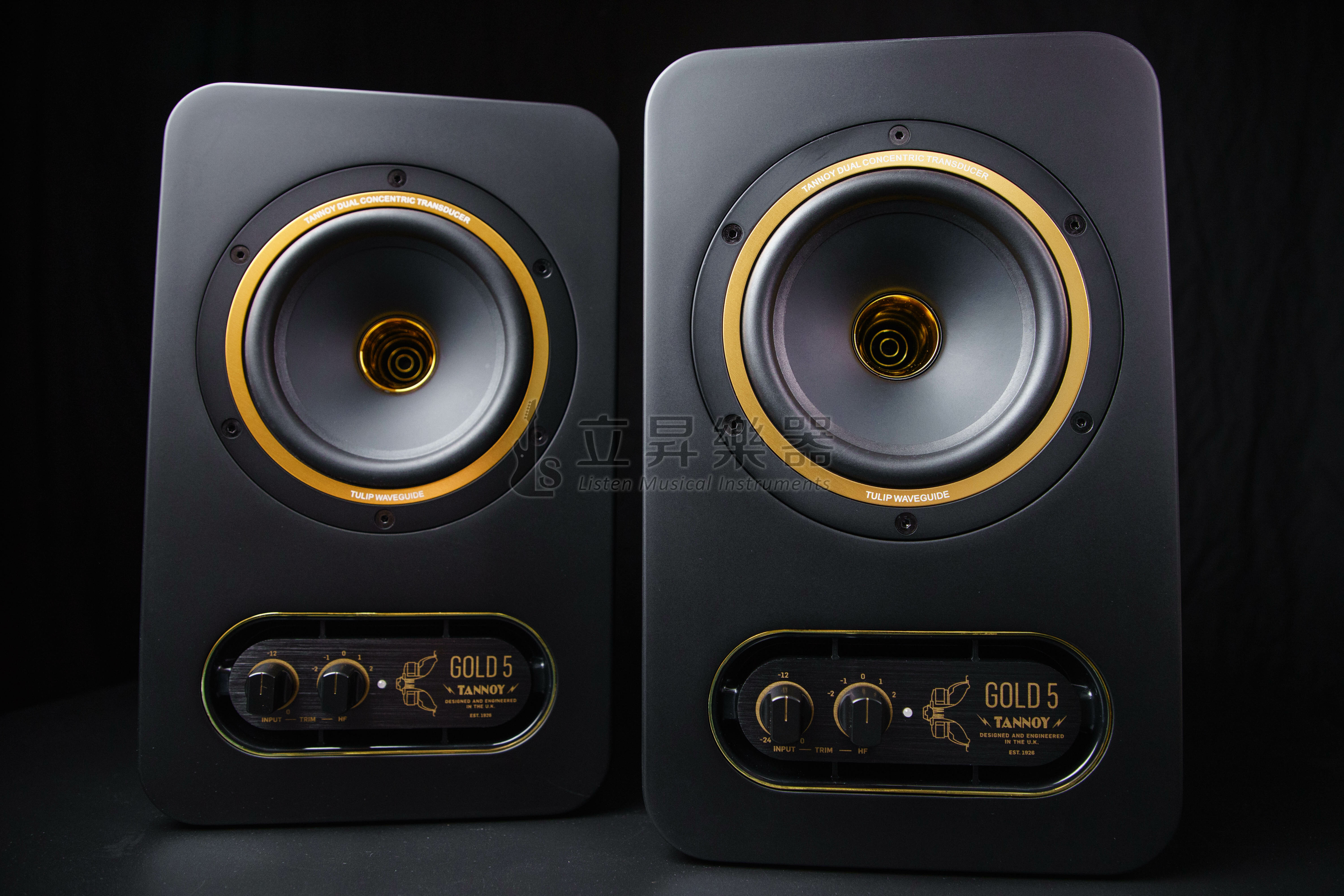 TANNOY GOLD 5 5吋同軸監聽喇叭一對