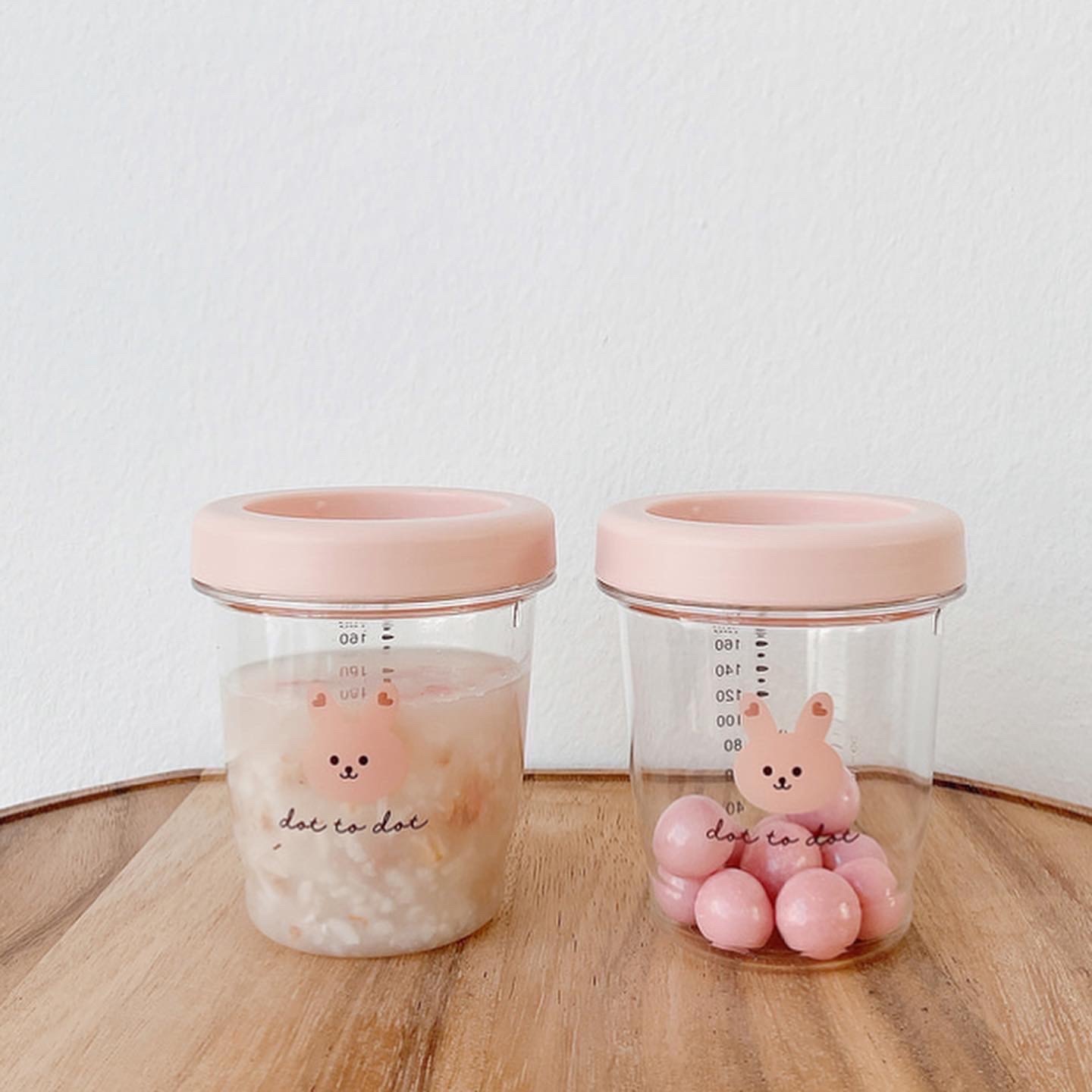 𝐃𝐨𝐭 𝐭𝐨 𝐃𝐨𝐭 兔仔輔食品容器套裝(3件套)