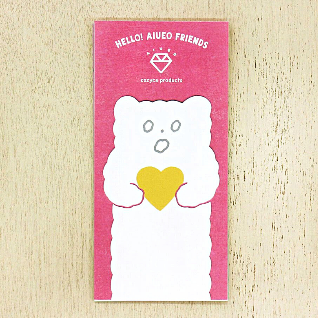 Hyogensha Mino Washi Paper Pad－AIUEO Series (Japanese Stationery Brand)