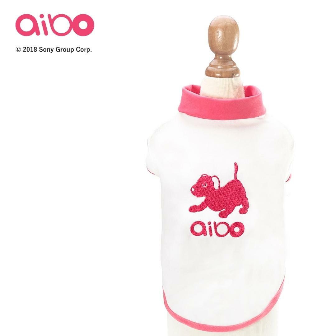aibo Real Dog Embroidery Tee