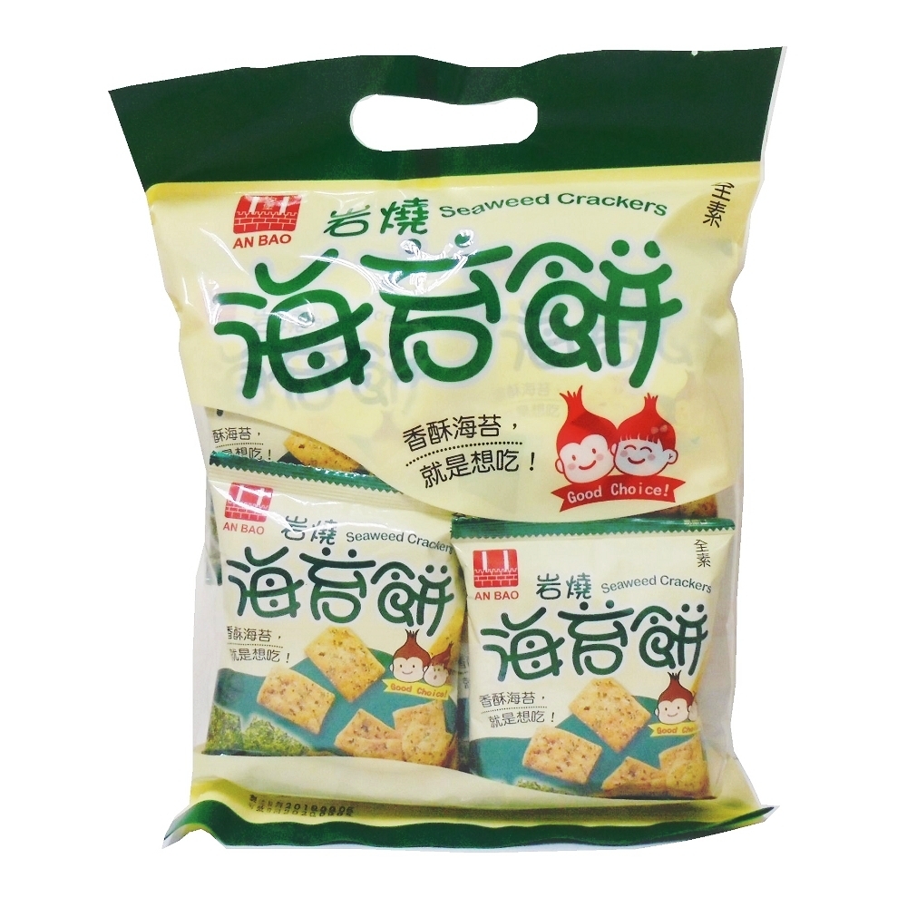【安堡】岩燒海苔餅220g