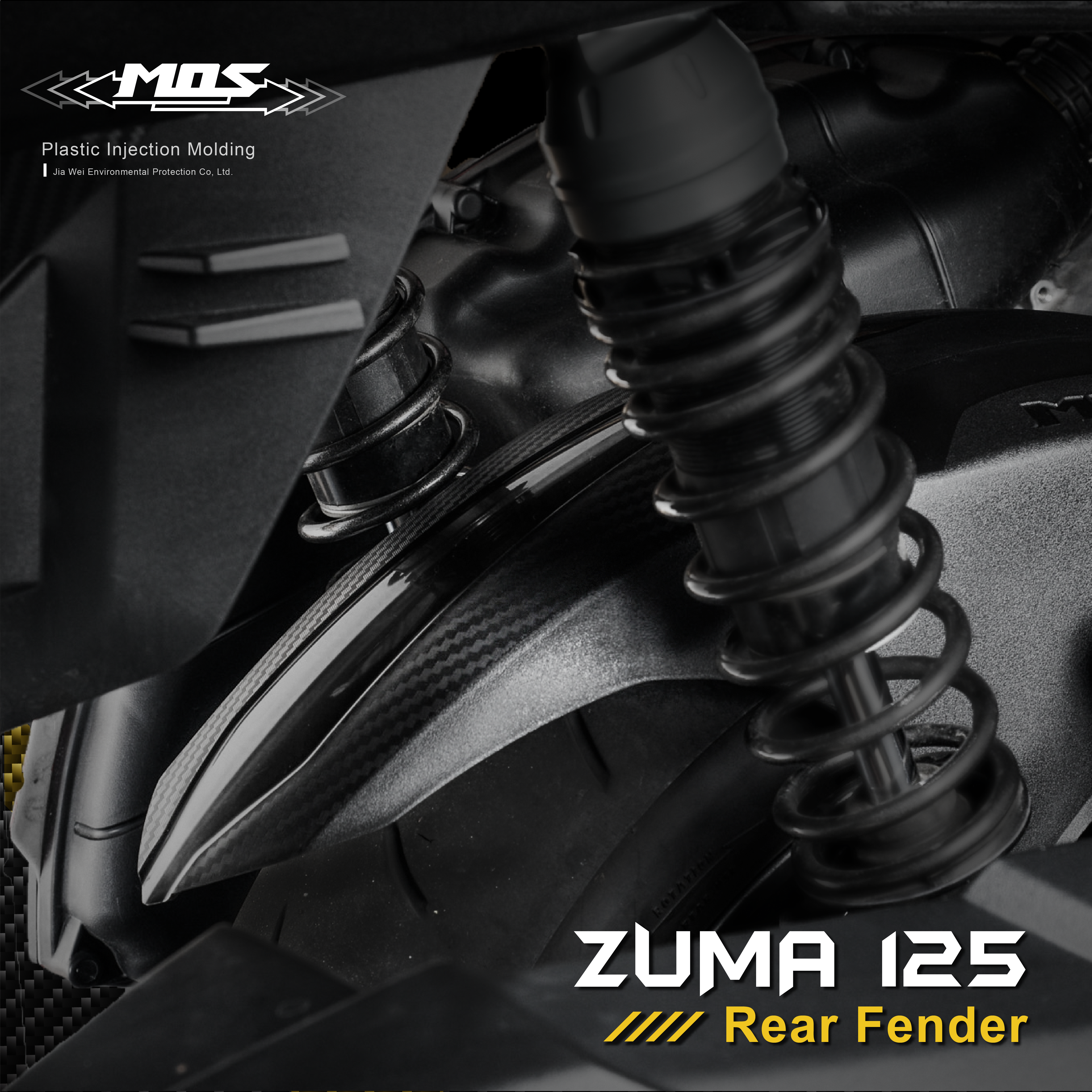 2022 - 2025 Yamaha Zuma 125 / Cygnus Fender Upgrade