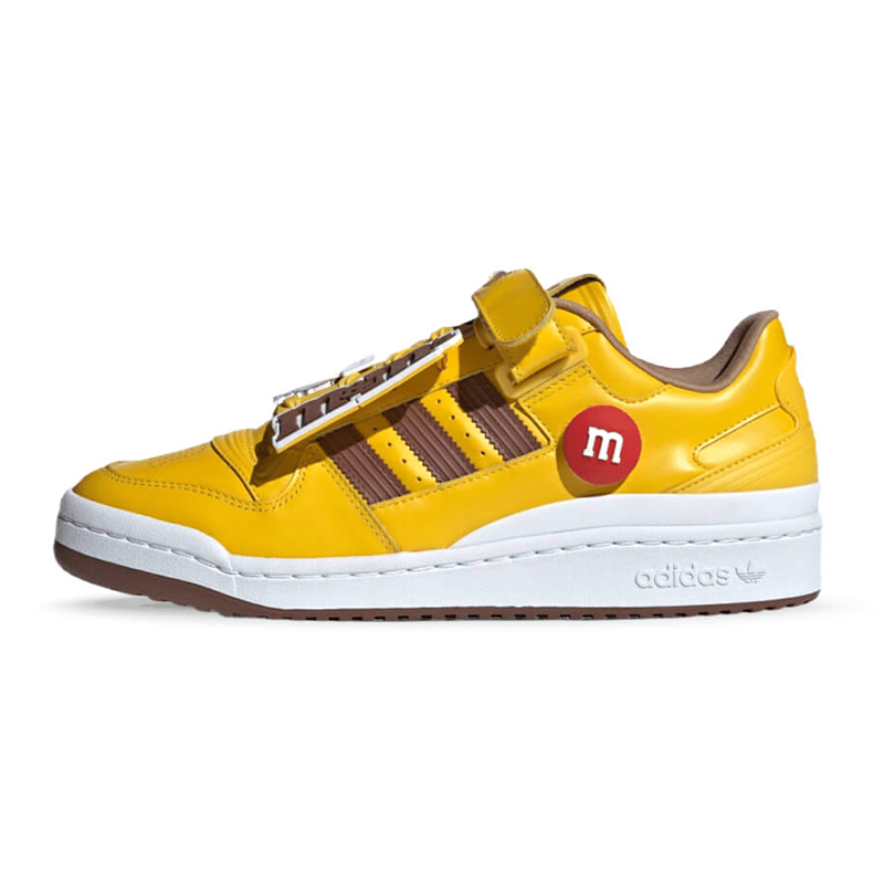 Adidas M&M'S X FORUM LOW 84 聯名款黃M&M巧克力男鞋GY1179 [海外