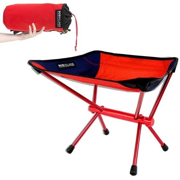 展示品 韓國 BOBVILLAGE BARO CHAIR 超輕量露營椅 紅色 輕量椅 輕便 露營 戶外 野餐