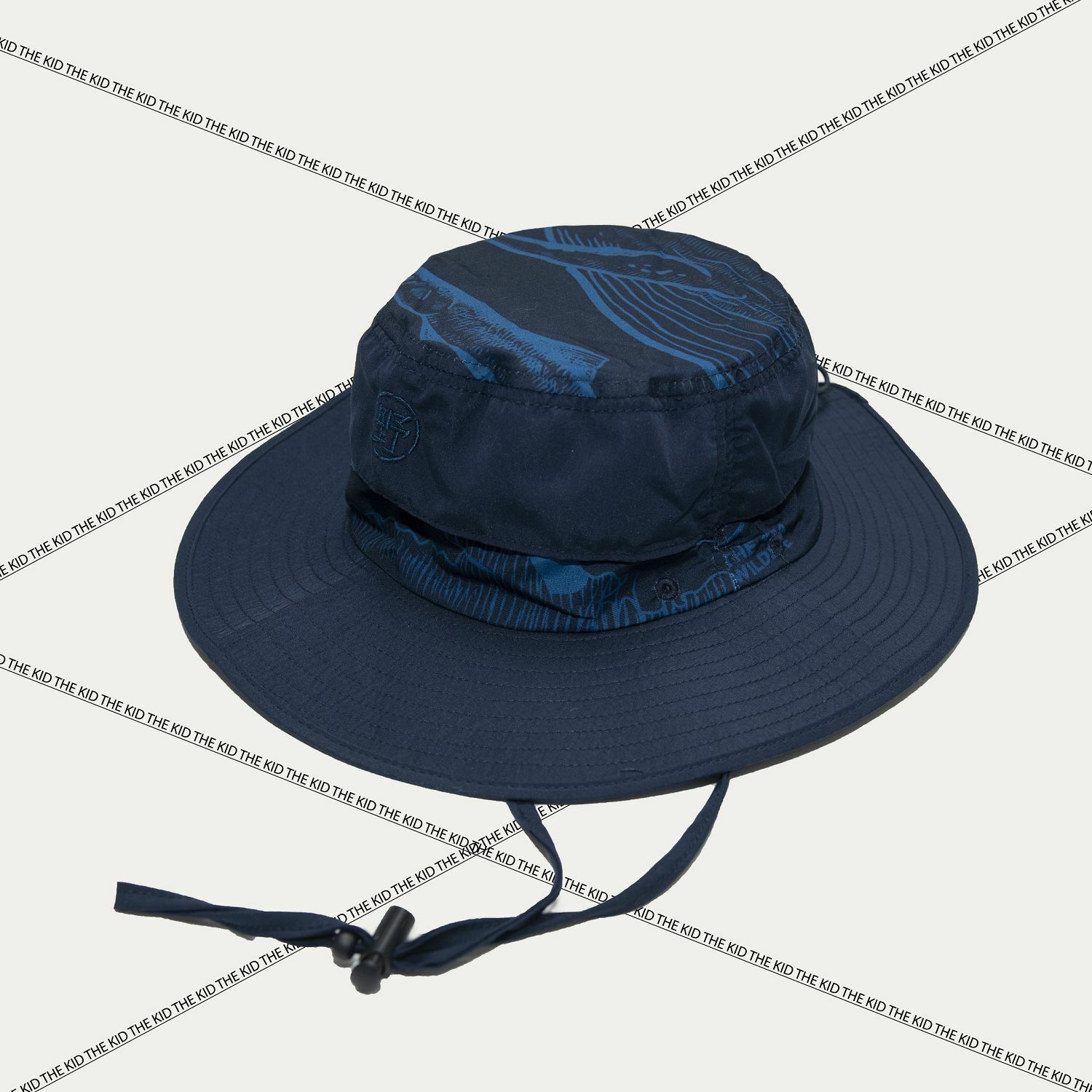 KID ® 海洋滿版系列 漁夫帽 拼接藍