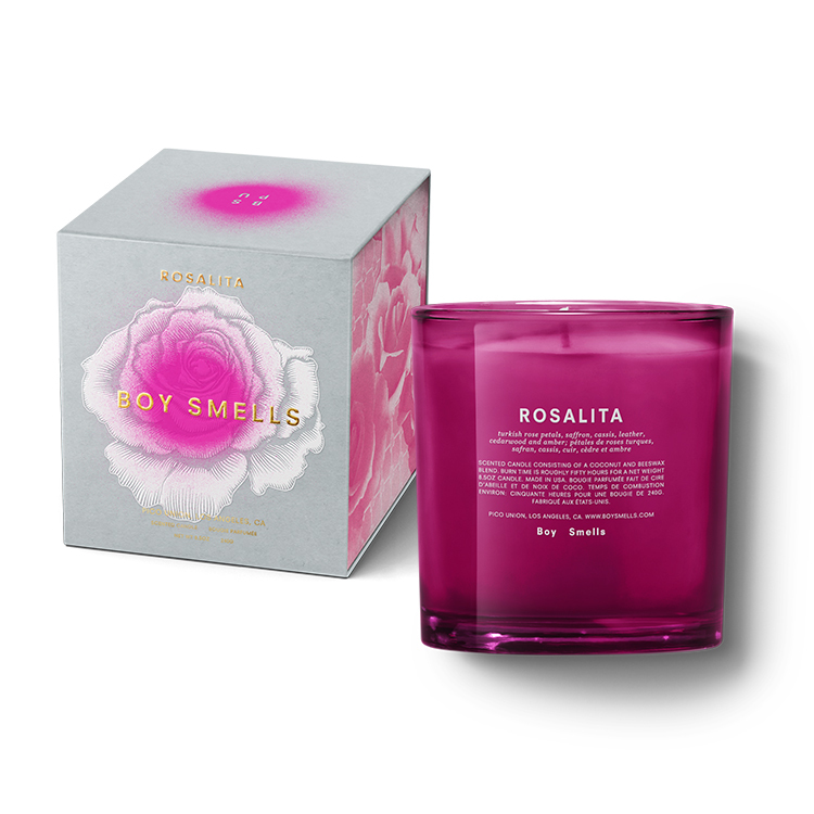 Boy Smells 羅莎莉塔香氛蠟燭-祕密花園系列