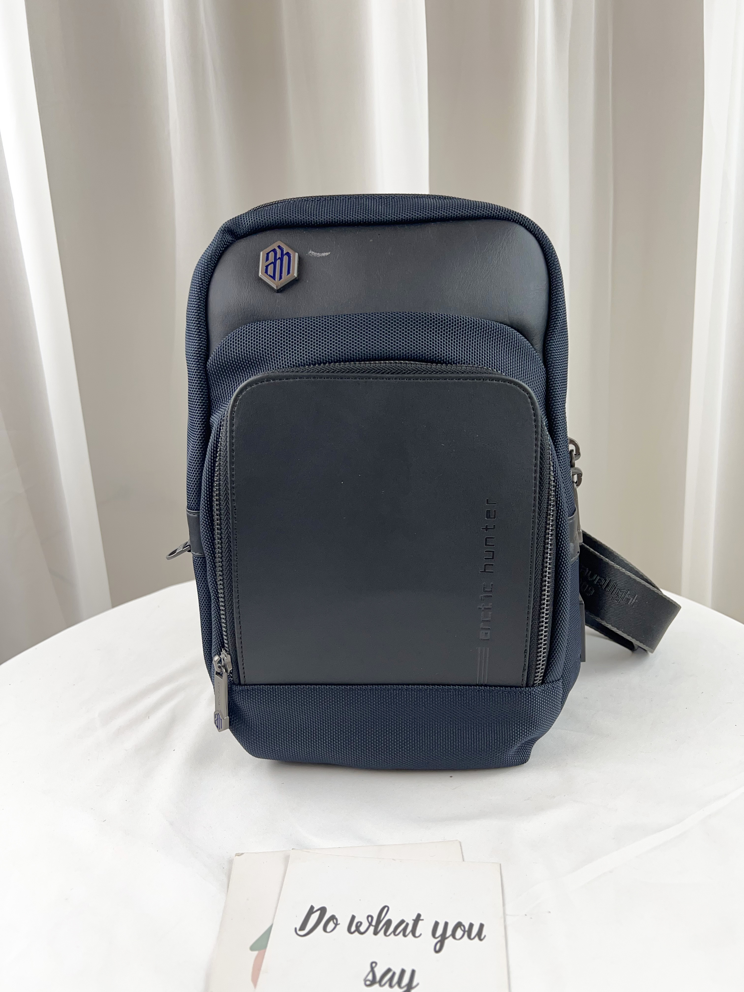Arctic hunter 深藍色 多功能男用胸包 / 側背包 #SM-XB00116