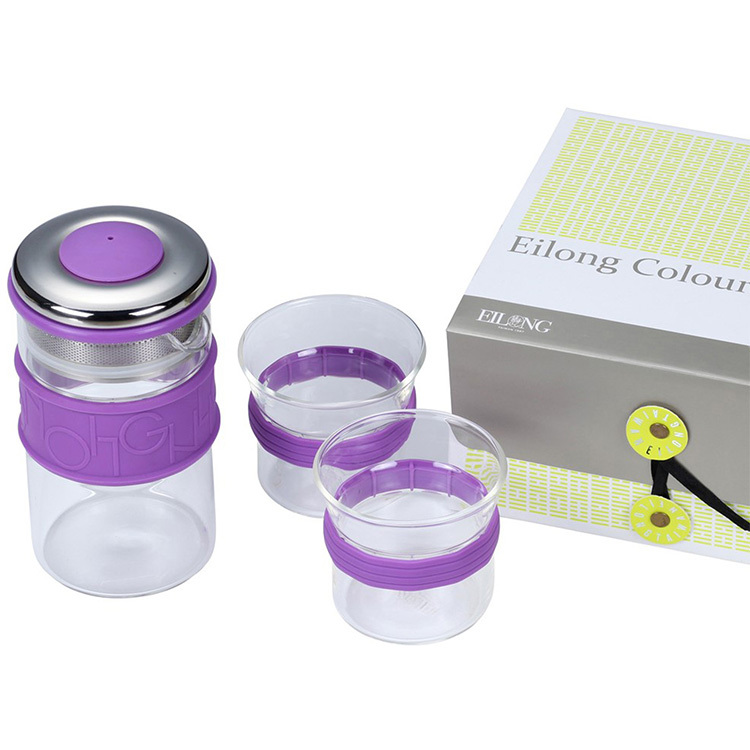 五彩環(400ml壺+2杯)3入禮盒