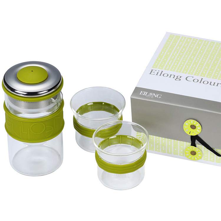 五彩環(400ml壺+2杯)3入禮盒