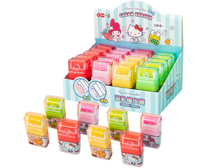 三麗鷗滾輪橡皮擦 YZ8100