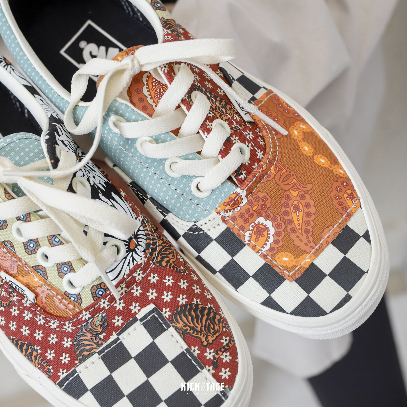 BANDANA X VANS TIGER PATCHWORK ERA 腰果花變形蟲VN0A4U391IO