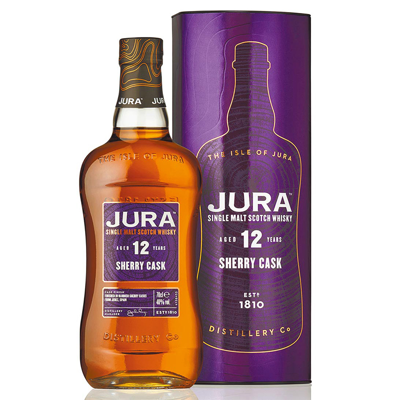 吉拉12年雪莉桶單一純麥威士忌 Jura 12 Years Sherry Cask Single Malt Whisky