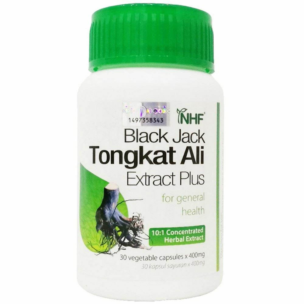NHF Black Jack Tongkat Ali Extract Plus (400mg x 30 cap