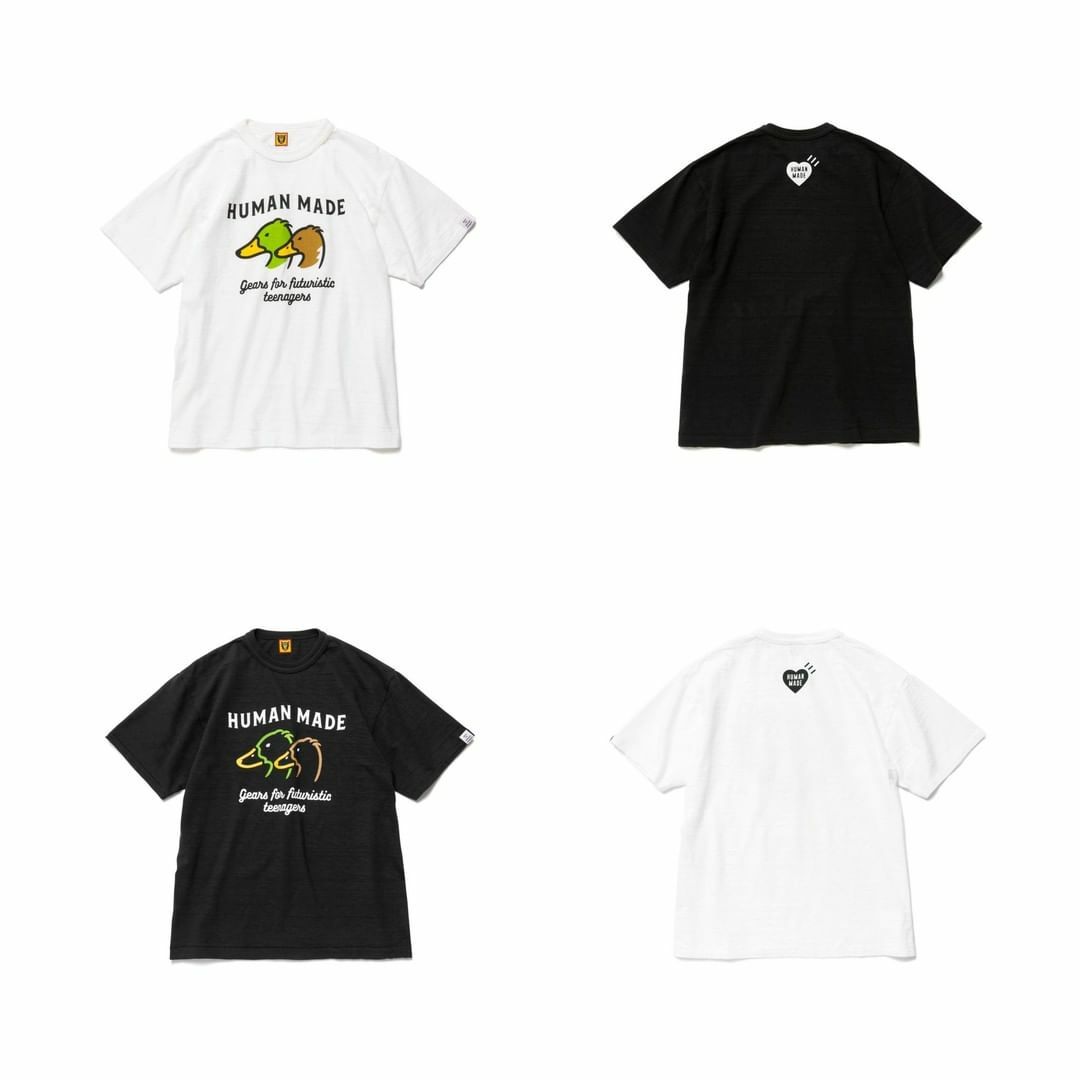 2022SS HUMAN MADE T-SHIRT #2305 短T 雁鴨 鴨鴨 鴨子 現貨