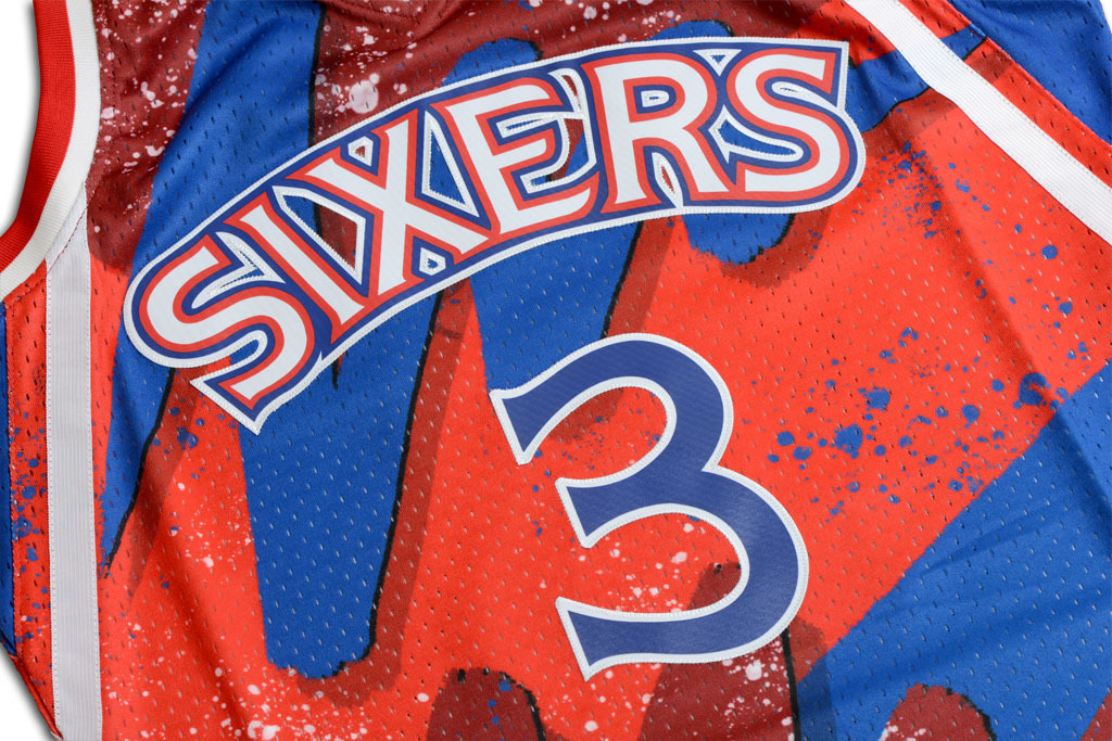 Mitchell & Ness 費城76人隊 Allen Iverson Hyper Swingman 球衣