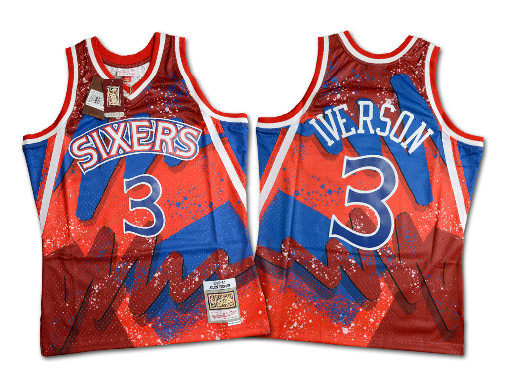 Mitchell & Ness 費城76人隊 Allen Iverson Hyper Swingman 球衣