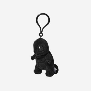 Thunderbolt Project 藤原浩 x 寶可夢 全黑鑰匙扣 傑尼龜 PFI12130