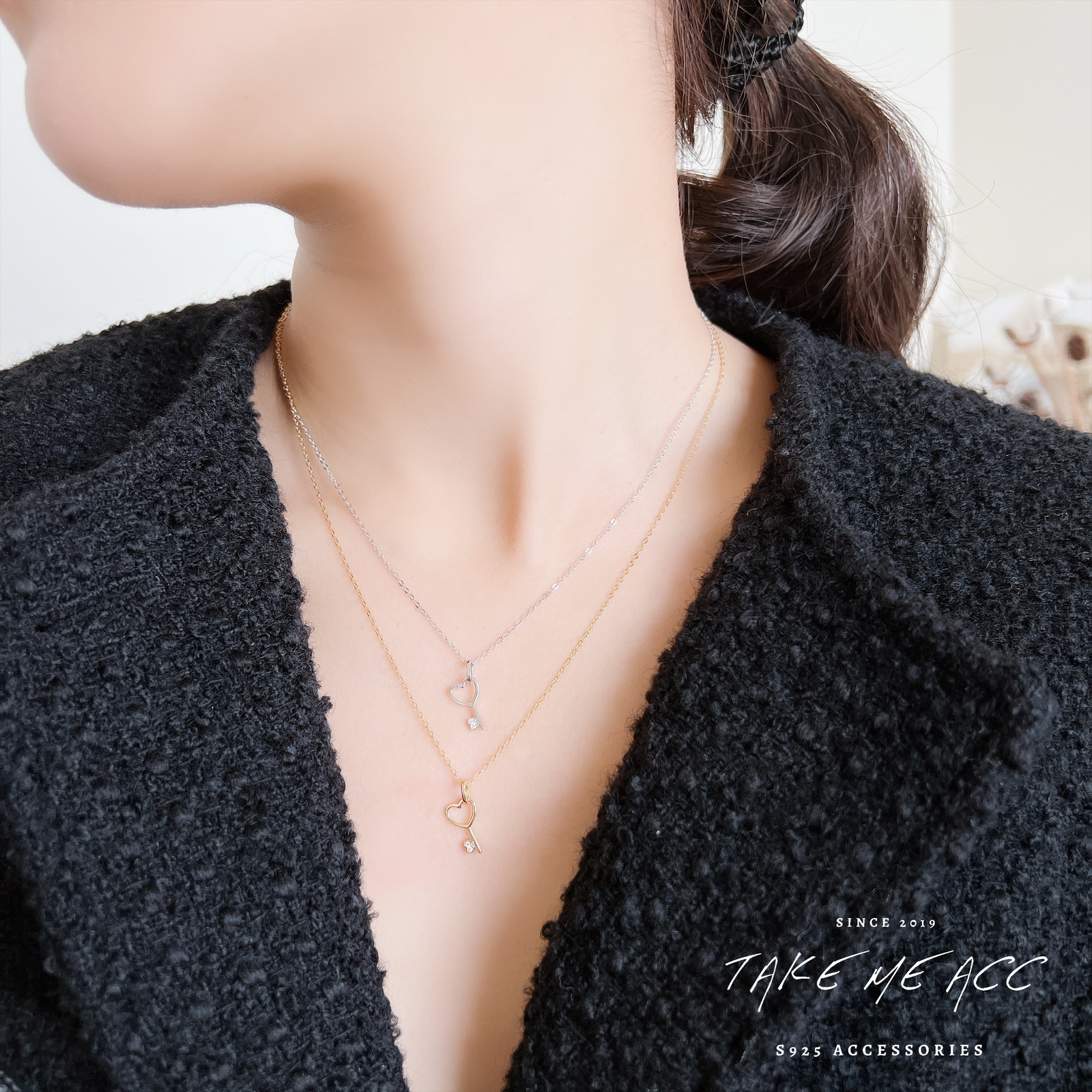 心上鎖｜純銀項鍊